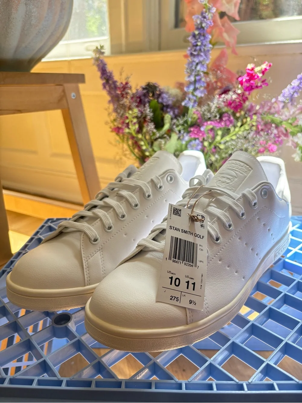 adidas all white